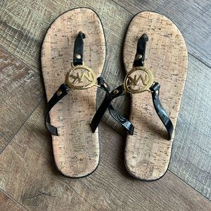 Michael Kors MK Charm Flip- Flop